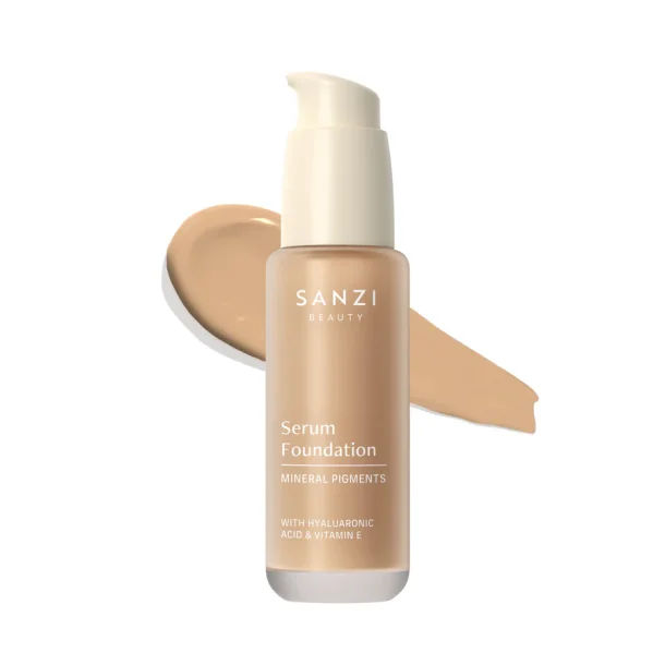 Sanzi Serum Foundation Mineral pigments - 07 medium warm golden