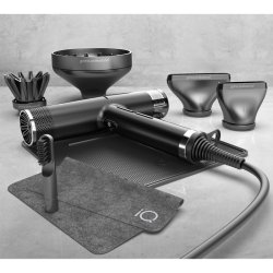 Gama Professional IQ 3 Hair Dryer - Sort 