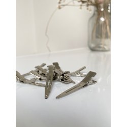 Living Beauty Root Clips - 10 stk slv