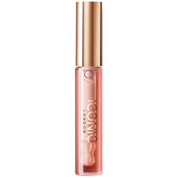 ICONIC London Luster Lip Oil, Shes a Peach, Coral