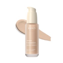 Sanzi Beauty Serum Foundation Mineral pigments - 05 medium neutral golden