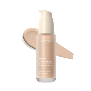 Sanzi Beauty Serum Foundation Mineral pigments - 05 medium neutral golden