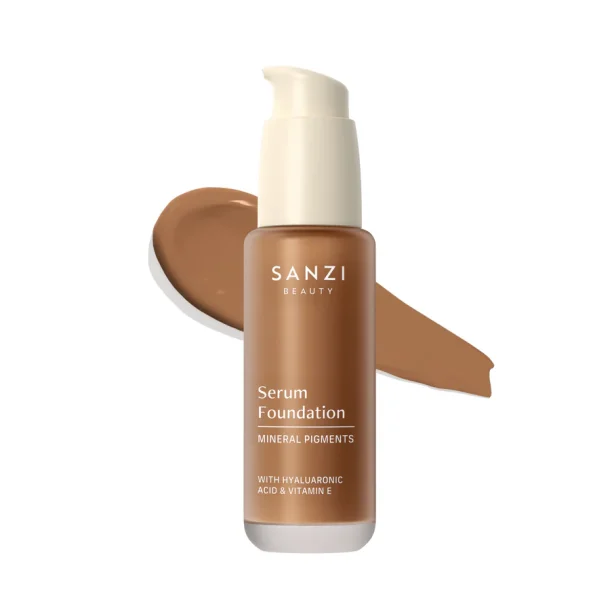 Sanzi Serum Foundation Mineral pigments - 10 deep neutral golden