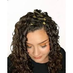 Living Beauty Root Clips - 10 stk guld