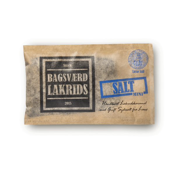 Bagsvrd Lakrids Salt, mini 40 gr.