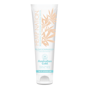 Hemp Nation Sea Salt & Sandalwood Bodylotion (DermaDark Bronzer) 83 ml.