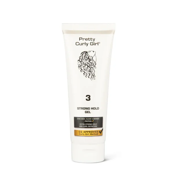 Pretty Curly Girl - Strong Hold Gel (Trin 3) 100 ml (rejse str.)