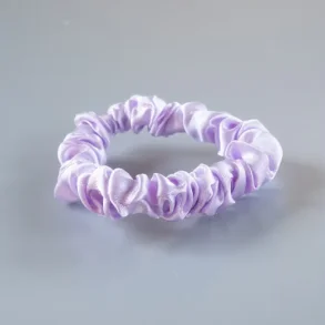 L Mosch Lula Petit Scrunchie i Lilac