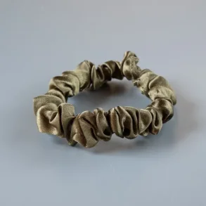 L Mosch Lula Petit Scrunchie i Army Grn