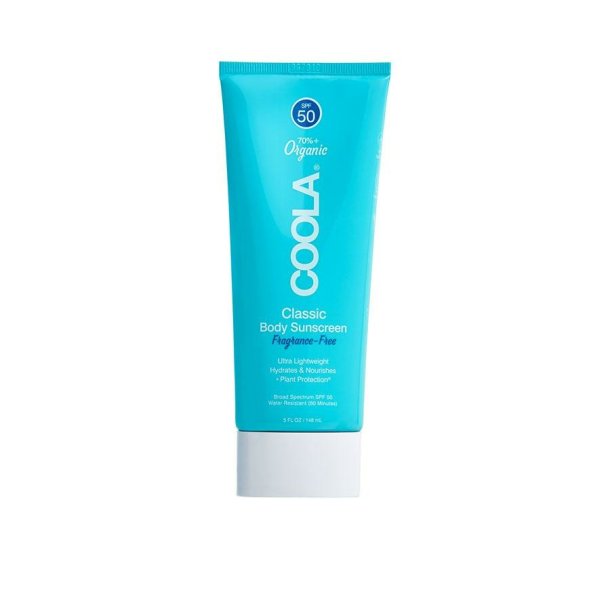 COOLA Classic Body Lotion Fragrance-Free SPF 50, 148 ml 