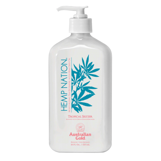 Hemp Nation Tropical Seltzer Bodylotion (DermaDark Bronzer) 535 ml.