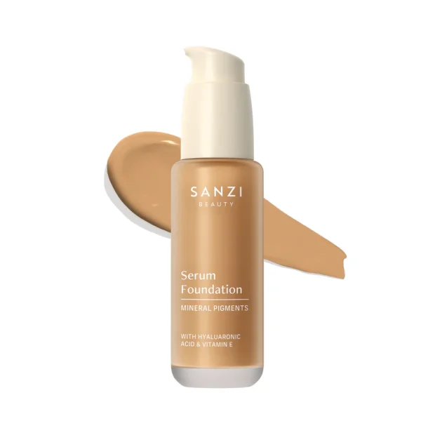 Sanzi Serum Foundation Mineral pigments - 08 deep warm golden