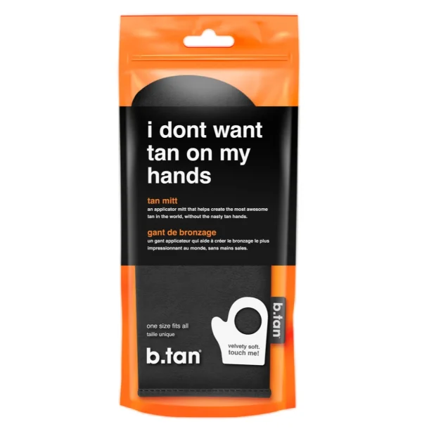  b.tan I dont want tan on my hands (Handske til selvbruner) 