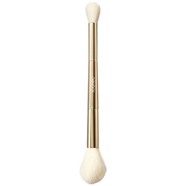 ICONIC London Highlight &amp; Blush Duo Brush 