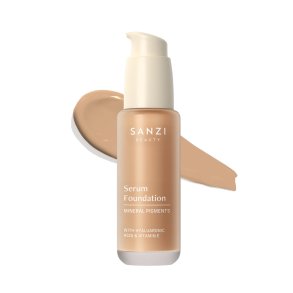 Sanzi Beauty Serum Foundation Mineral pigments - 06 medium neutral warm golden