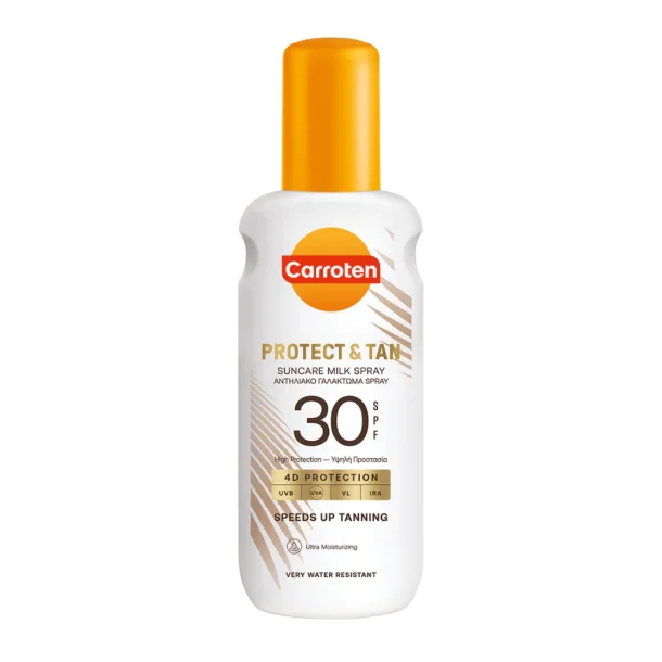 Carroten Protect &amp; Tan Milk Spray SPF 30 - 200 ml