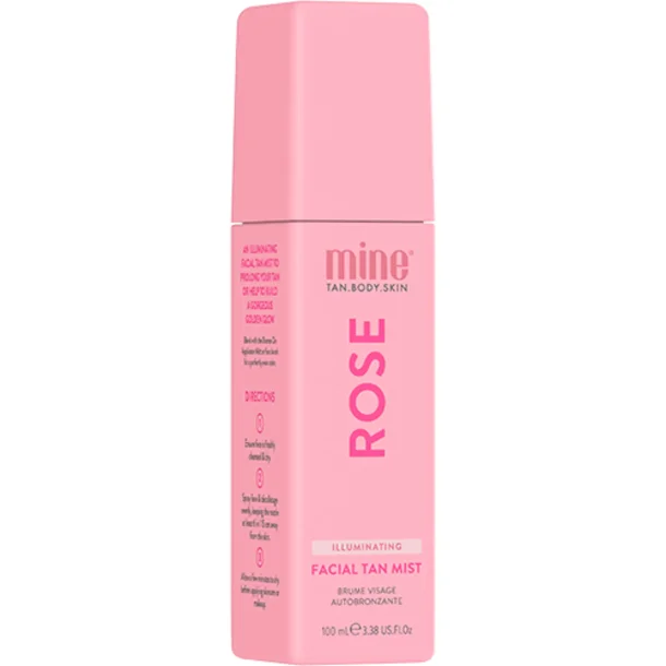 Minetan Illuminating Facial Tan Mist � Rosemist, 100 ml. 