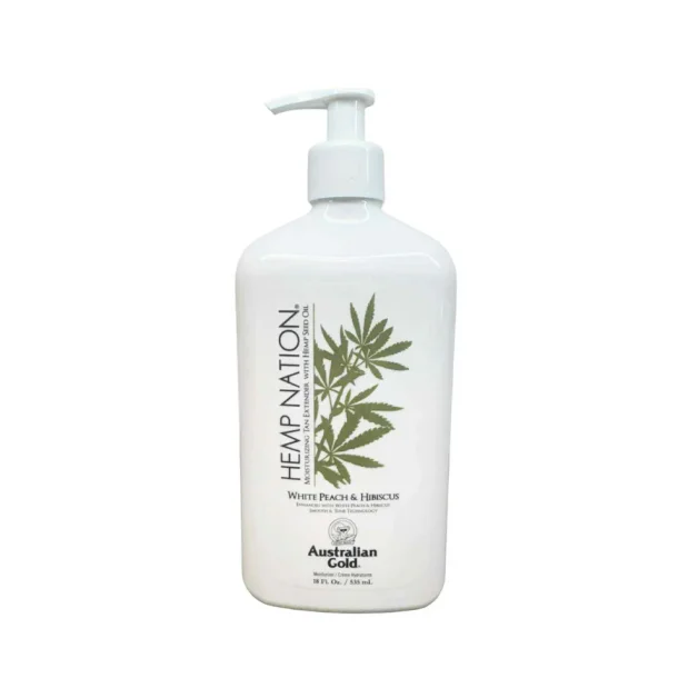Hemp Nation - White Peach &amp; Hibiscus Body lotion - 535 ml