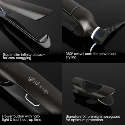 ghd Sculpt Interactive Hair Straightener - Black