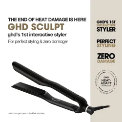 ghd Sculpt Interactive Hair Straightener - Black