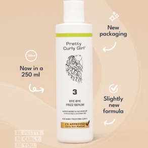Pretty Curly Girl - NEW Bye Bye Frizz Serum (Trin 3) 250 ml. (Parfumefri)