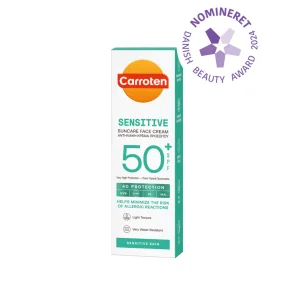 Carroten Sensitive Face Cream SPF 50 - 50 ml