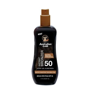 Australian Gold Instant Bronzer Spray Gel SPF 50 - 237 ml