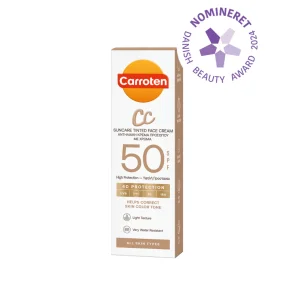 Carroten CC Tinted Face Cream SPF 50 - 50 ml