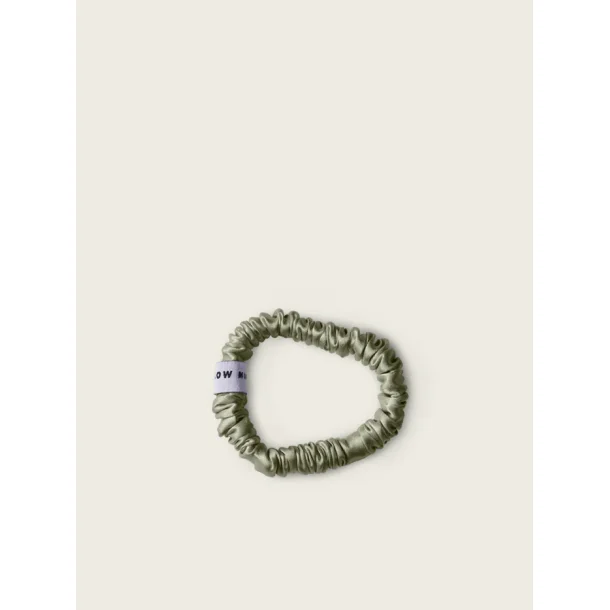 Mellow Mind Silke Scrunchie 01/Sage Green 