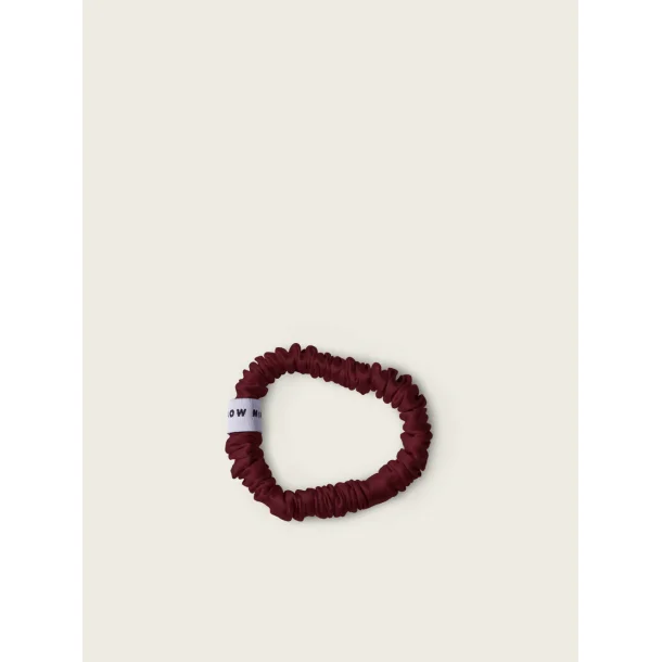 Mellow Mind Silke Scrunchie 01/Wine Red