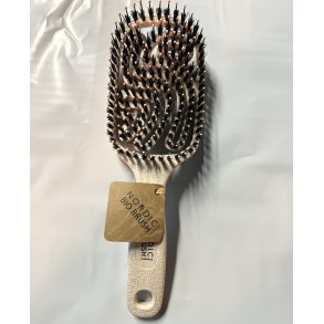 Nordic Bio Brush Paddle nature med vildsvinehr - Sand