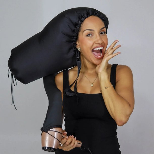 Soulta Elongated Satin Diffuser Cap - Anti Krympning af dine krller