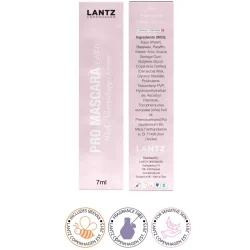 Lantz Copenhagen Pro Mascara med Vippeserum  Fairy Brown