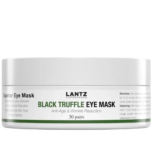 Lantz Copenhagen Black Truffle Eye Mask 60 stk