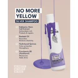 Pretty Curly Girl - No More Yellow Silver Shampoo (trin 1) 