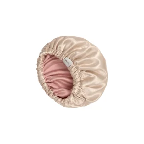 MOHI Satin Bonnet - Pink & Champagne