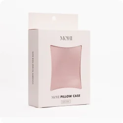 MOHI Satin Pudebetr�k - Soft pink (60x70 cm)